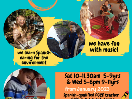 Spanish classes for children aged 5 to 11 in OTLEY